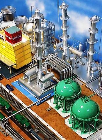 鉄道模型　Nゲージ コンビナート工場　情景ジオラマ 鉄道模型 Nゲージ コンビナート工場 情景ジオラマ